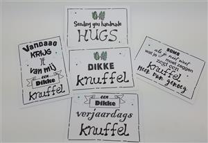 Gratis knuffel-kaartje bij elke bestelling