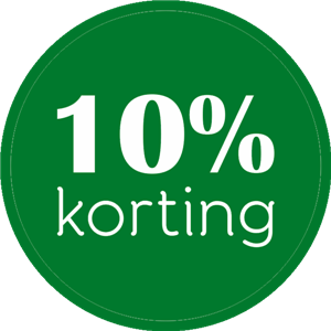 10% Korting op uw gehele bestelling!