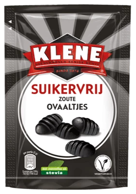 Zoute Ovaaltjes, suikervrij