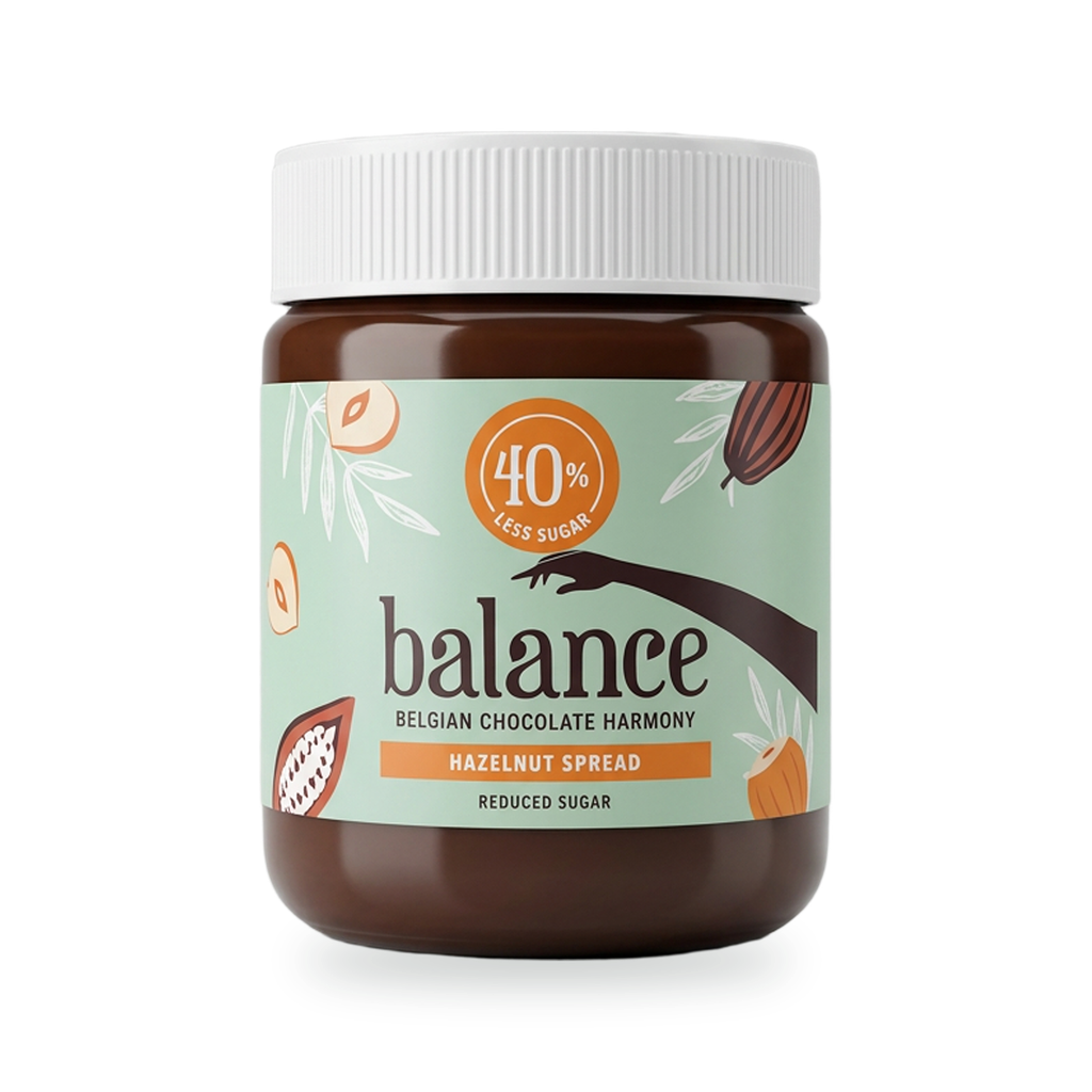 Balance Chocolade-Pasta Hazelnoot - Pot: 250 g