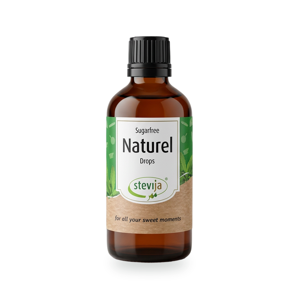 Stevia Vloeibaar Naturel - Fles: 100 ml