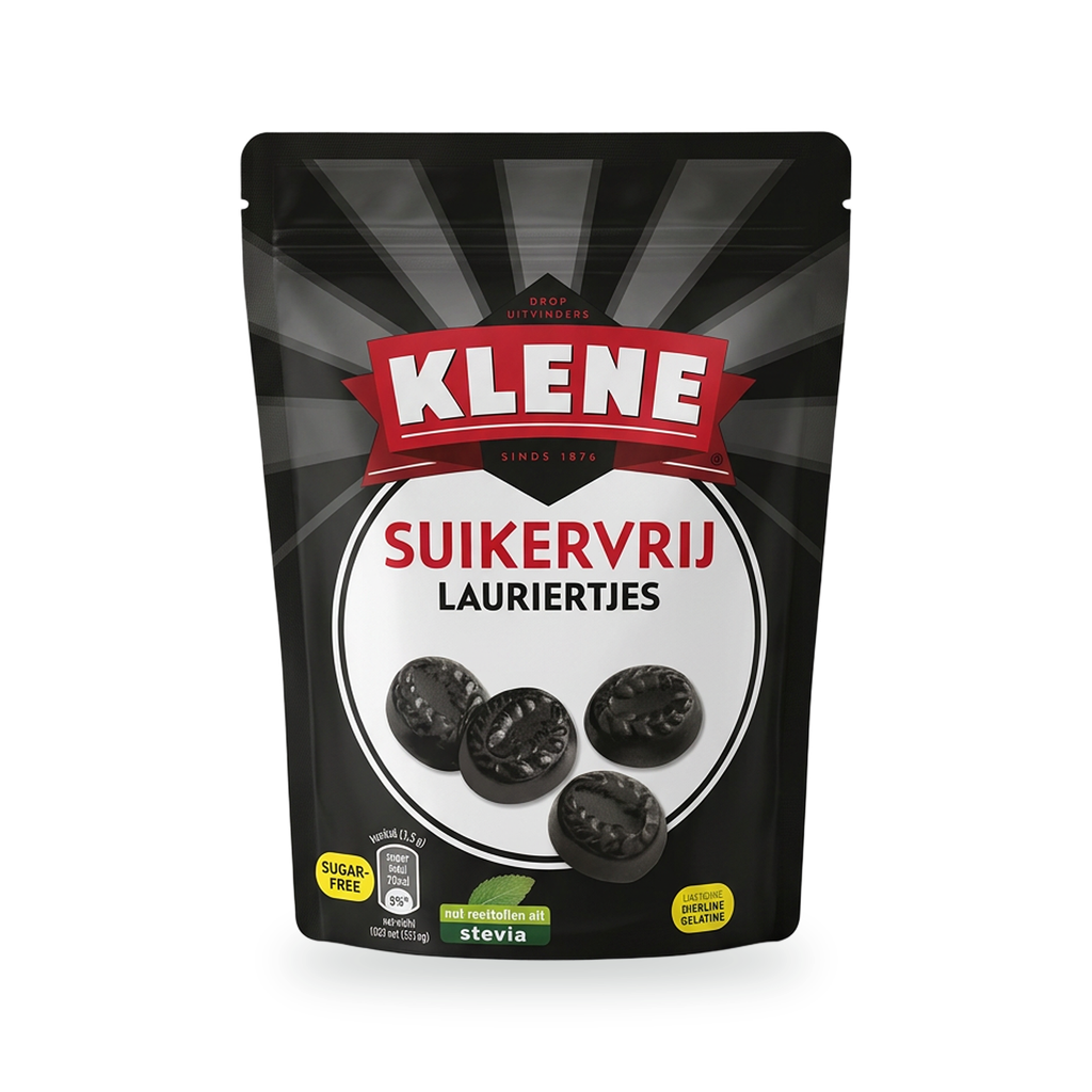 Lauriertjes, suikervrij - Met Stevia extract – 105 g